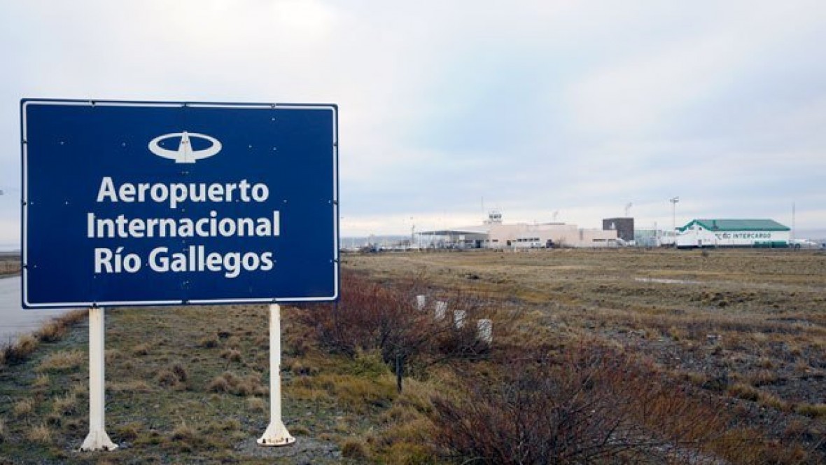 Aeropuerto de Río Gallegos cerrado hasta nuevo aviso