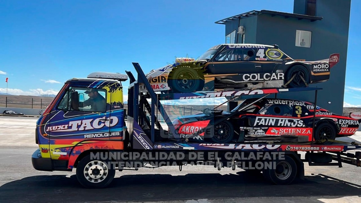 Este martes prueban el trazado de la pista de El Calafate